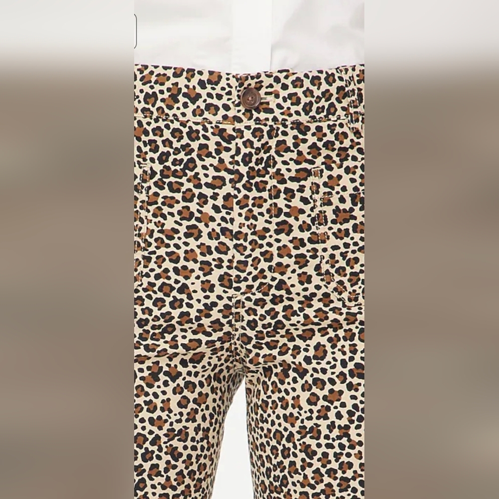 J.Crew SEALED! NWT! Tall Lizzie High-Rise Patch Pocket Wide Leg Pant. Sz 29 - Picture 3 of 10